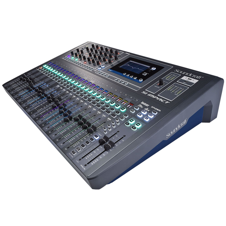 Soundcraft Si Impact 40-input Digital Mixing Console and 32-in/32-out USB Interface and iPad Control