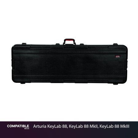 Gator Travel Case for Arturia KeyLab 88, KeyLab 88 MkII, KeyLab 88 MkIII