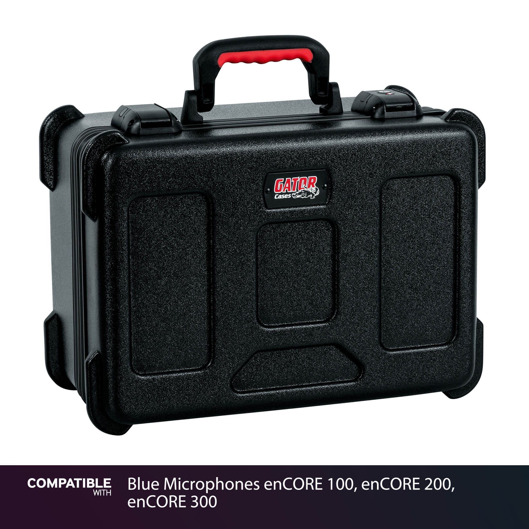 Gator 30 Mic Travel Case for Blue Microphones enCORE 100, enCORE 200, enCORE 300