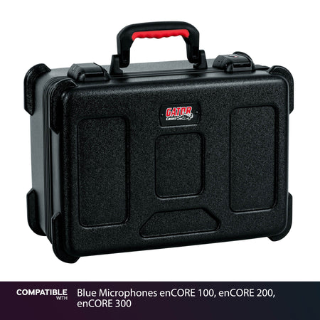 Gator 30 Mic Travel Case for Blue Microphones enCORE 100, enCORE 200, enCORE 300