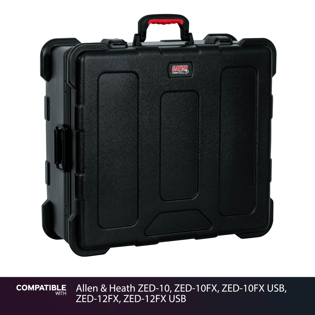 Gator Pop-Up Mixer Case for Allen & Heath ZED-10, ZED-10FX, ZED-10FX USB, ZED-12FX, ZED-12FX USB