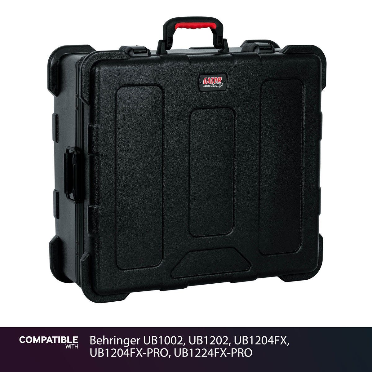 Gator Pop-Up Mixer Case for Behringer UB1002, UB1202, UB1204FX, UB1204FX-PRO, UB1224FX-PRO