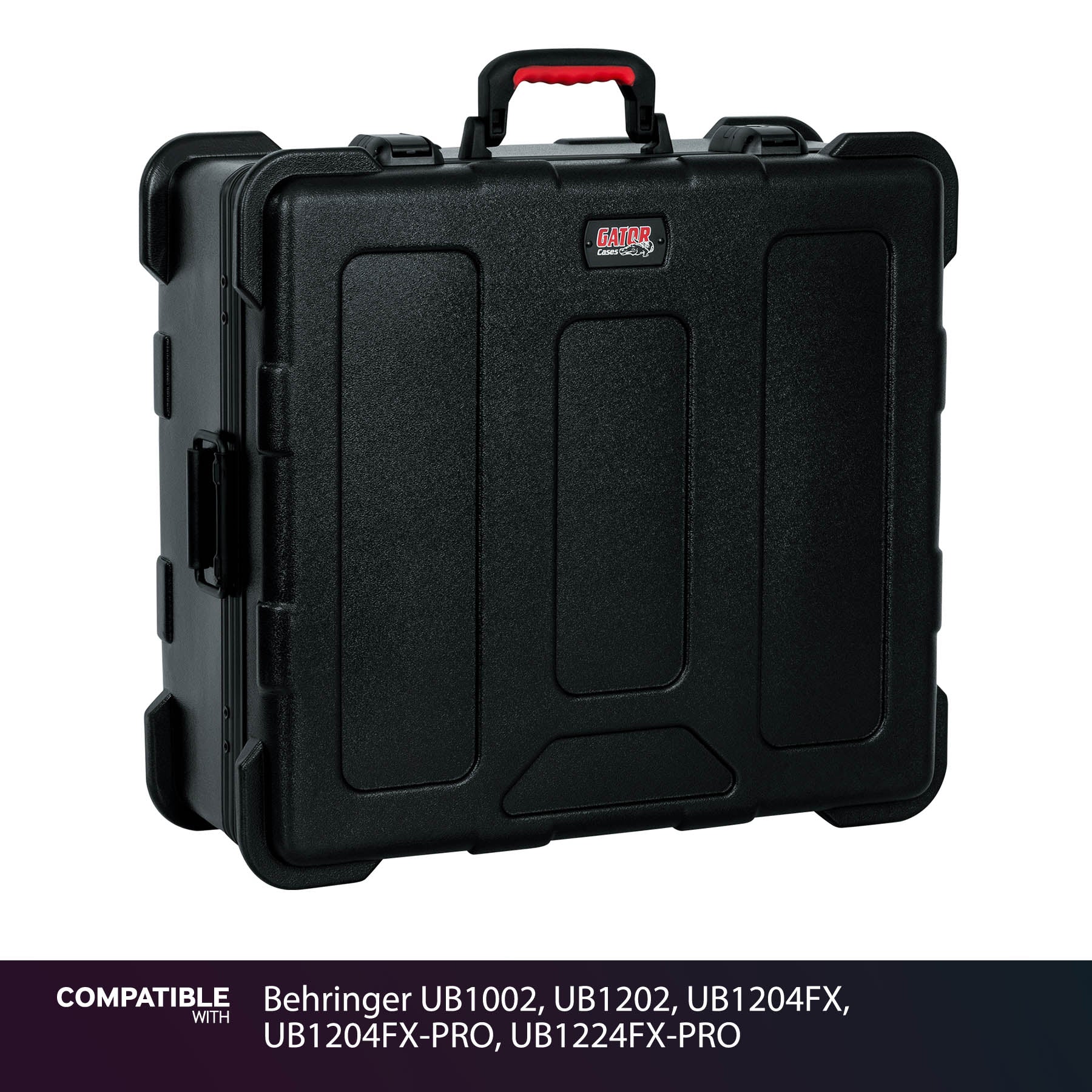 Gator Pop-Up Mixer Case for Behringer UB1002, UB1202, UB1204FX, UB1204FX-PRO, UB1224FX-PRO