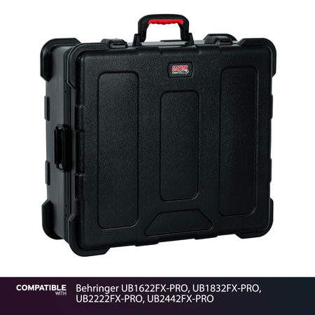 Gator Pop-Up Mixer Case for Behringer UB1622FX-PRO, UB1832FX-PRO, UB2222FX-PRO, UB2442FX-PRO
