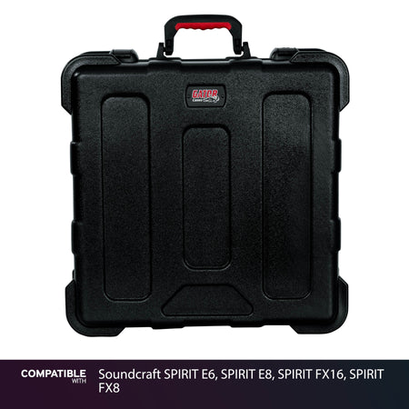 Gator Travel Case for Soundcraft SPIRIT E6, SPIRIT E8, SPIRIT FX16, SPIRIT FX8