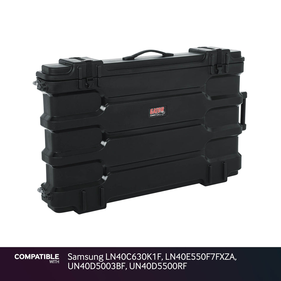 Gator 40-45" Plastic Case for Samsung LN40C630K1F, LN40E550F7FXZA, UN40D5003BF, UN40D5500RF