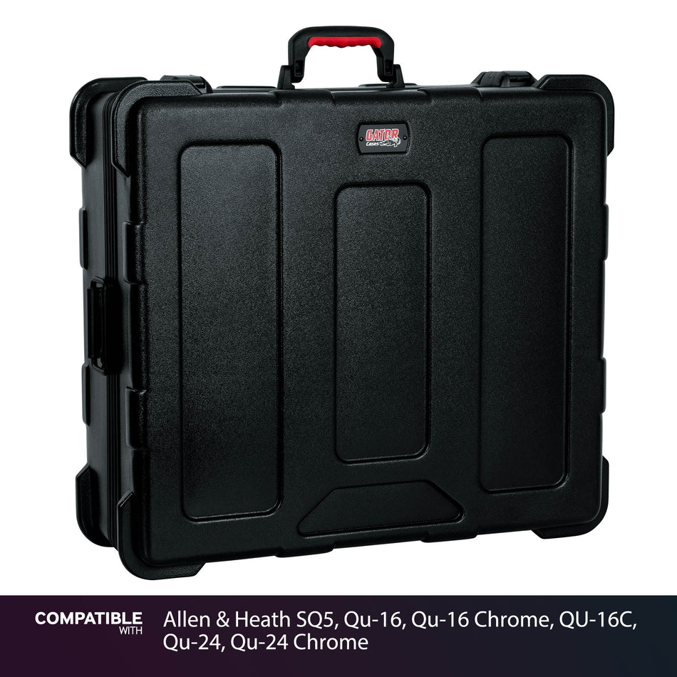 Gator 22x25x8 Travel Case for Allen & Heath SQ5, Qu-16, Qu-16 Chrome, QU-16C, Qu-24, Qu-24 Chrome
