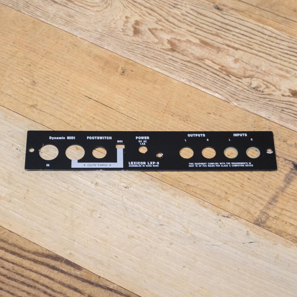 Lexicon LXP-5 Replacement Backplate Panel