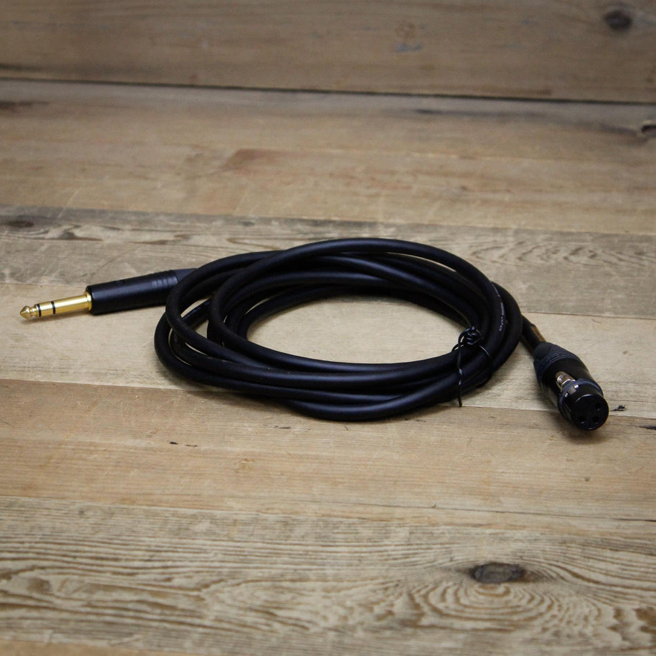 Open Box Mogami 10-foot Gold TRS-XLRF Cable