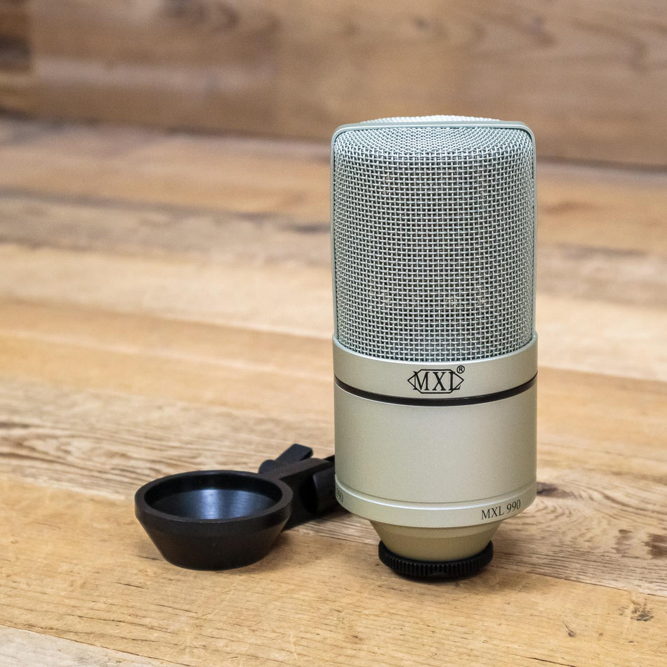 MXL 990 Condenser Microphone w/ Clip