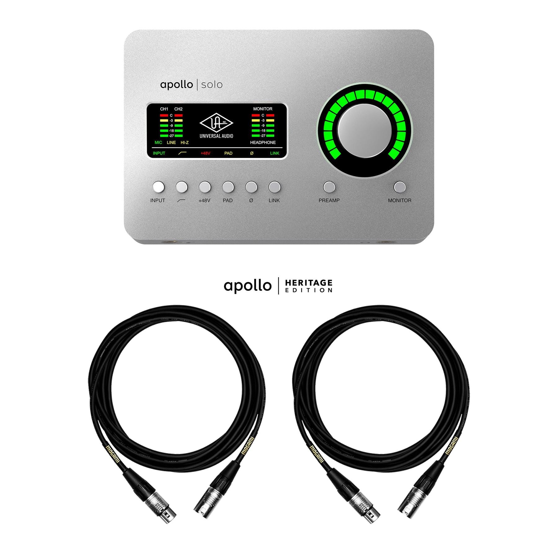 【美品】UNIVERSALAUDIO apollosolo HERITAGE Olimpus Music | Universal Audio – Apollo Solo USB Heritage Ed.