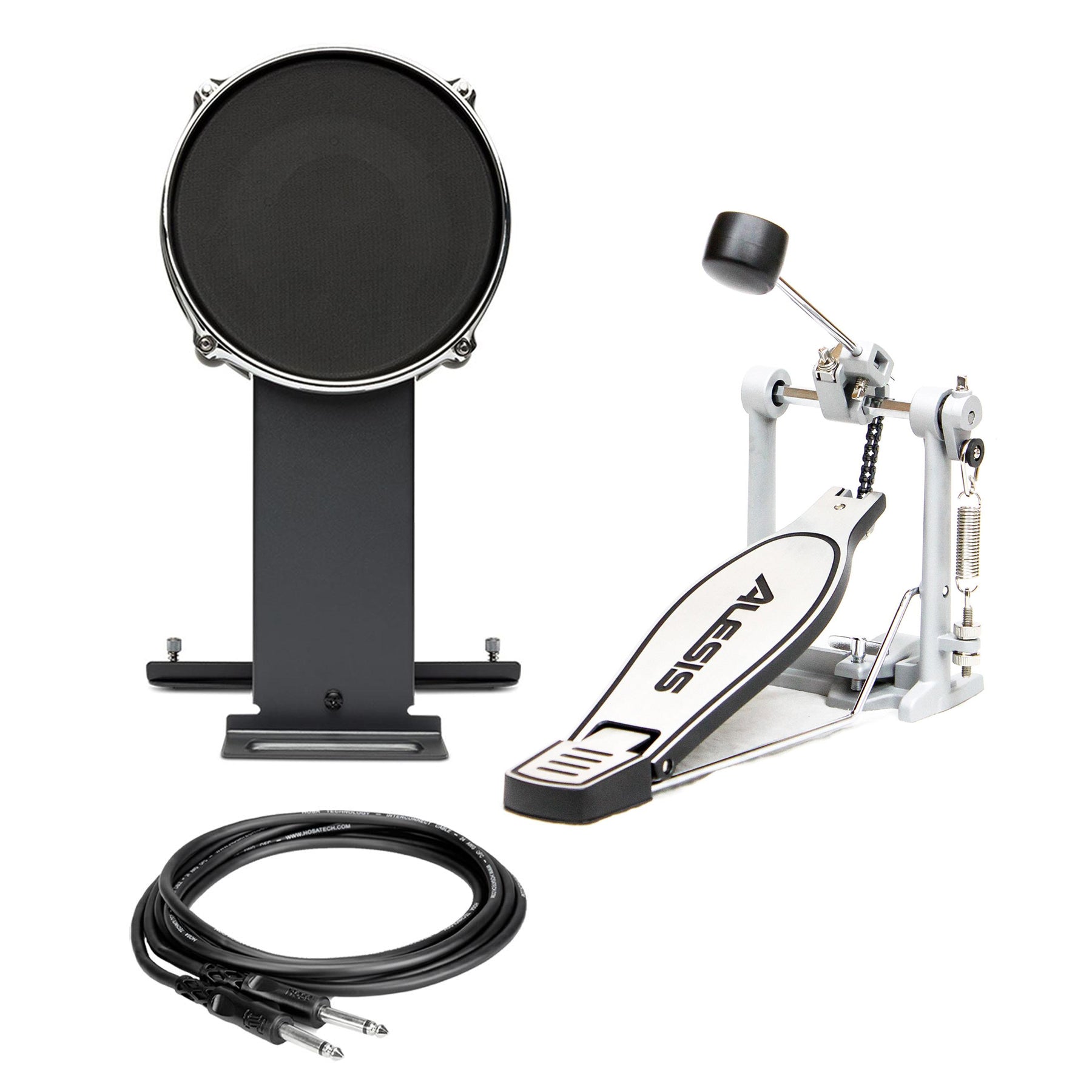 alesis pedal unit Alesis 8" Mesh Kick Pad Bundle with Kick Pedal, 1/4" Cable
