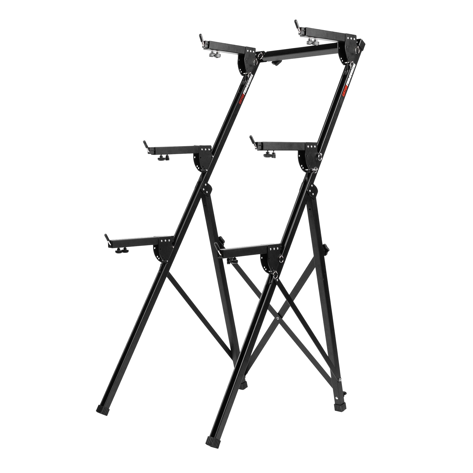 Gator Frameworks GFW-KEY3TIER-A 3-Tier A-Frame Keyboard Stand