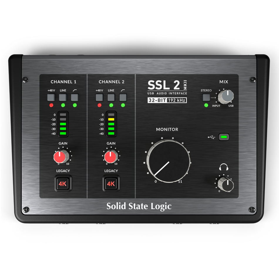 Solid State Logic SSL2 MKII 2-In/2-Out USB-C Audio Interface