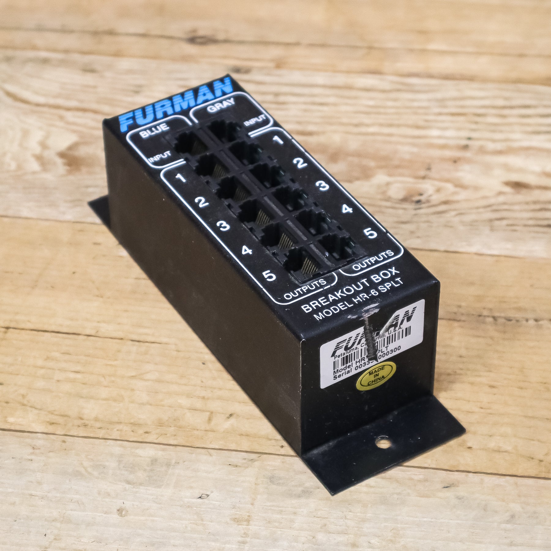 Furman HR-6 SPLT Breakout Box Star Module – Pixel Pro Audio