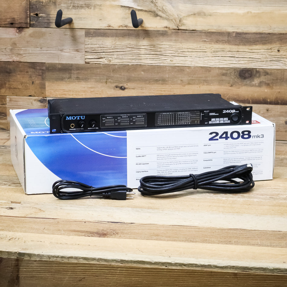MOTU 2408 MK3 Audio Recording Interface