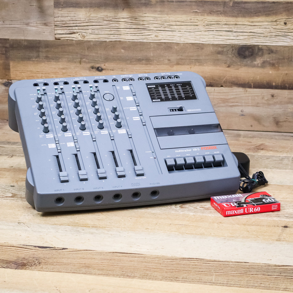 Fostex XR-5 (XR5) Analog Cassette Tape Multitrack Recorder