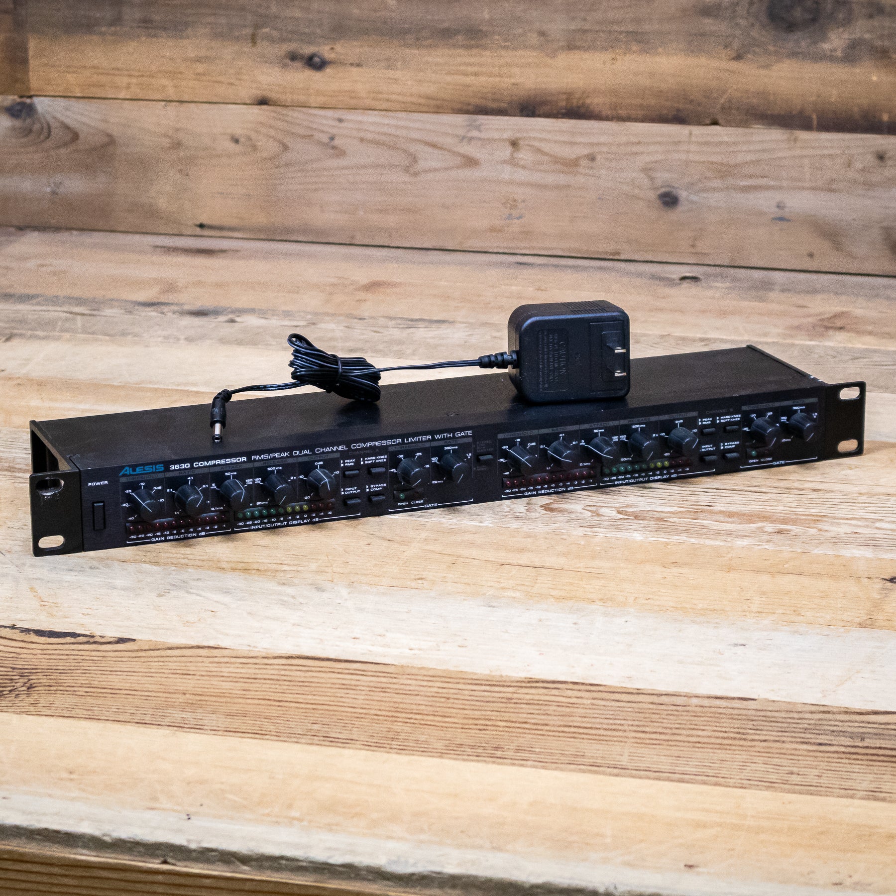 Alesis 3630 2-Channel Compressor Limiter with Gate – Pixel Pro Audio