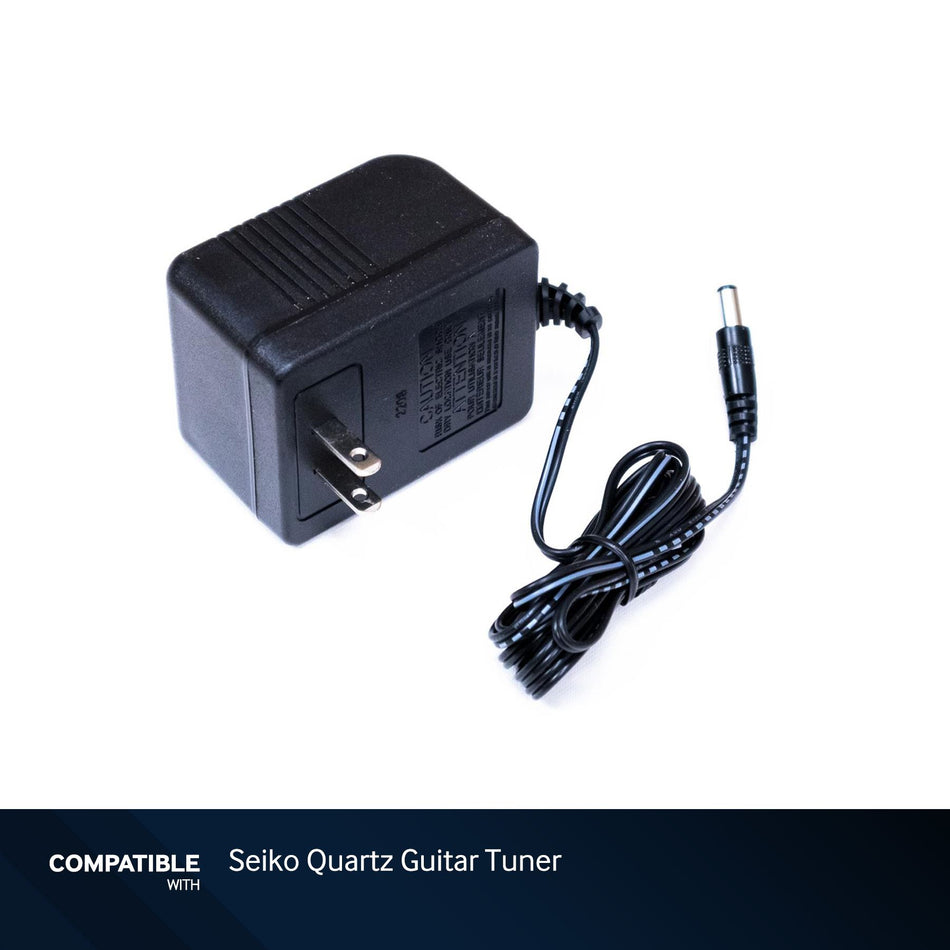 Power Adapter for Seiko Quartz Guitar Tuner