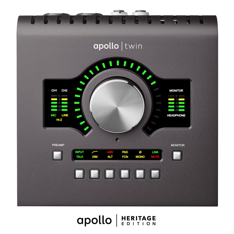 Universal Audio Apollo Twin MkII Duo Heritage Edition Thunderbolt Audio Interface
