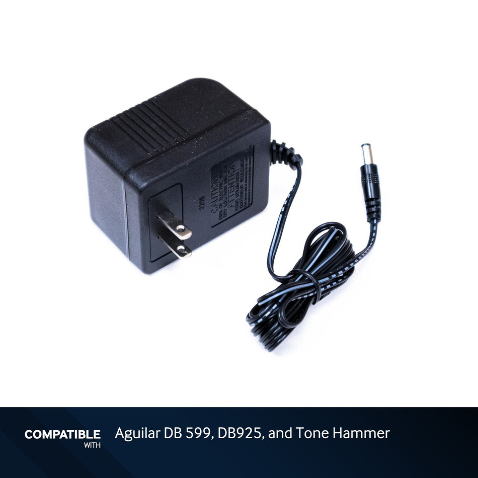Power Adapter for Aguilar DB 599, DB925, Tone Hammer