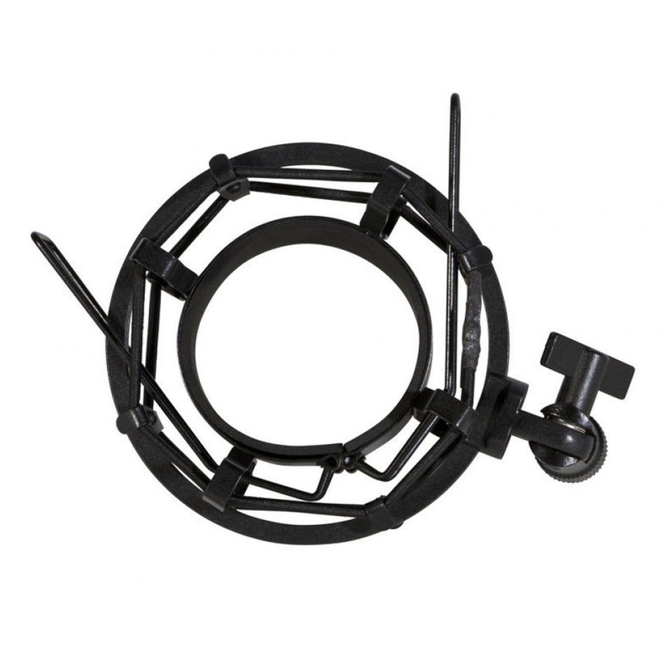 Black Shock Mount fits Rode Broadcaster Microphone Shockmount Elastic Suspension
