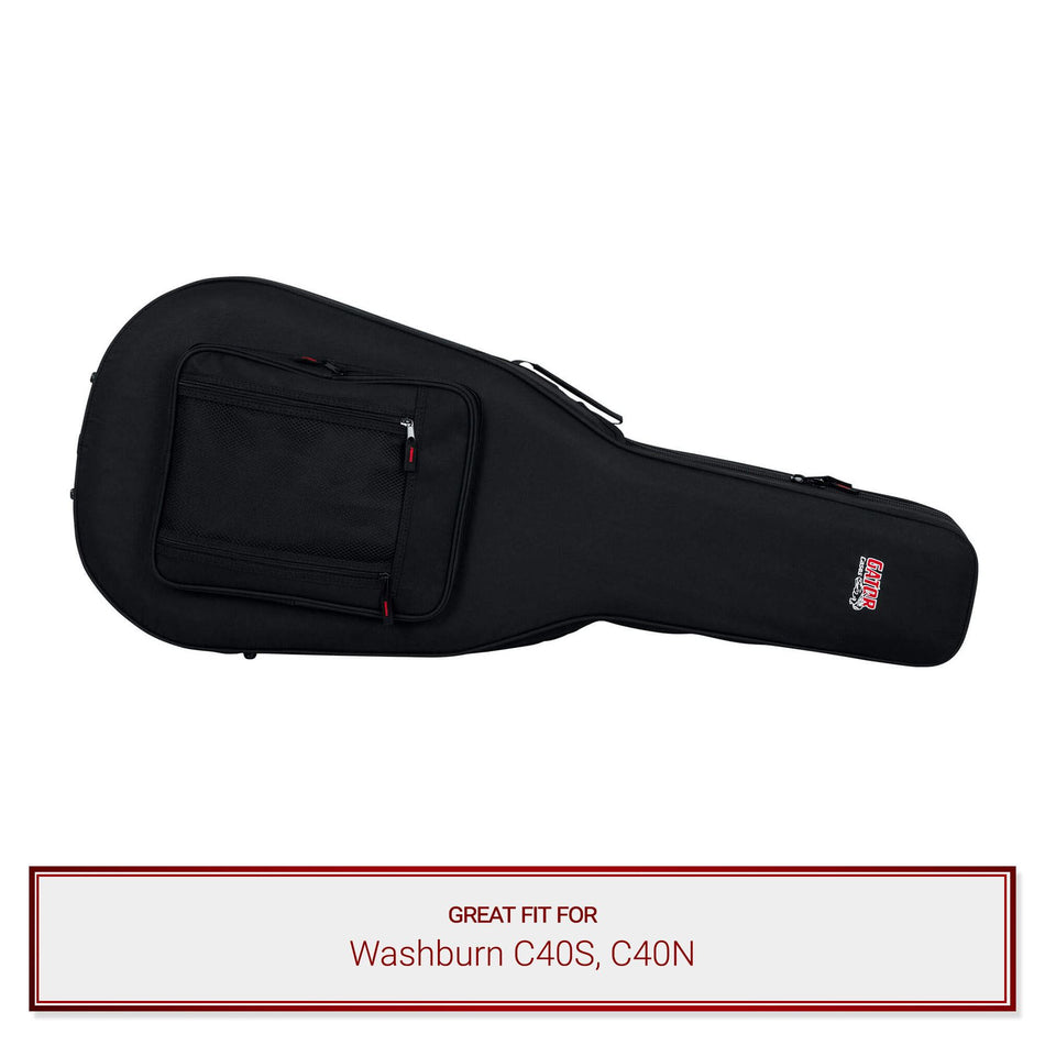 Gator Classical Guitar Case fits Washburn C40S, C40N