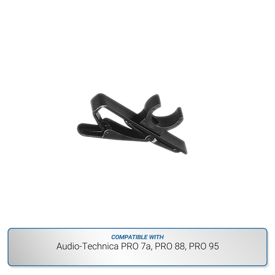 Audio-Technia Lavlier Clip compatible with PRO 7a, PRO 88, PRO 95