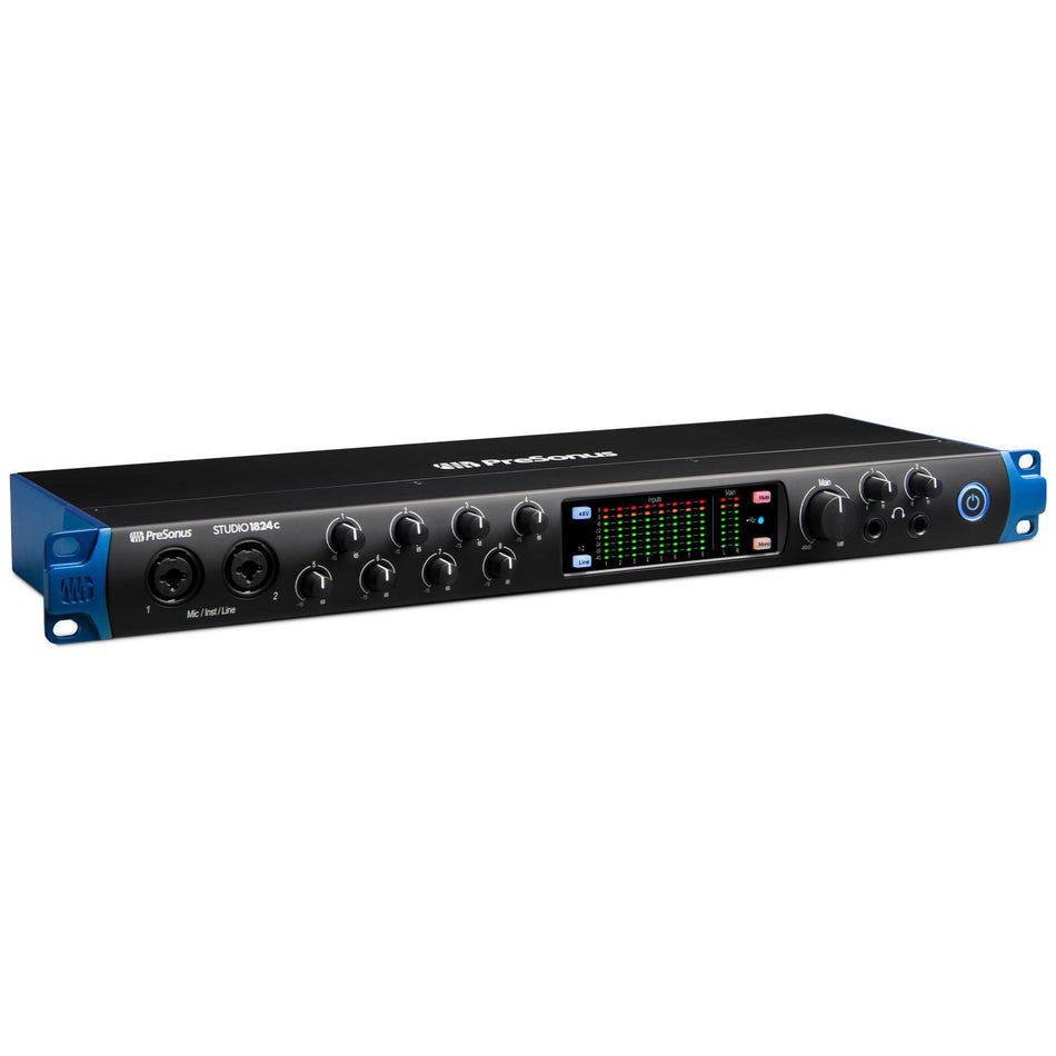 PreSonus Studio 1824C USB-C Audio Interface w/ Studio One Artist 1824-C 18x20