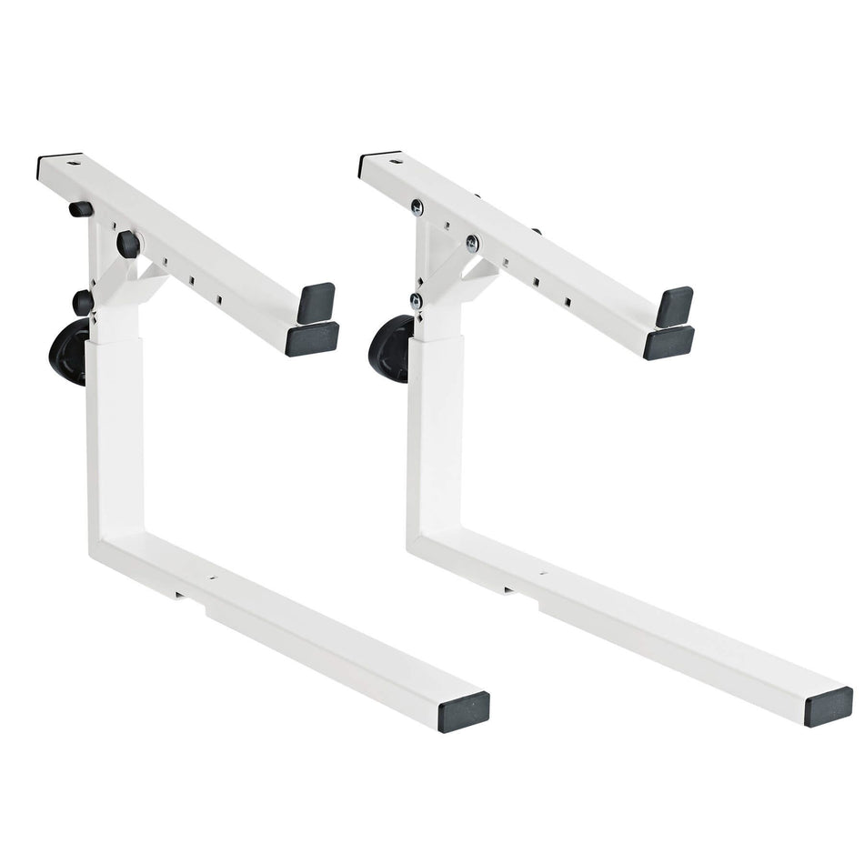 K&M 18811 Pure White 2nd Tier Stacker for Omega 18800/18810/18820 Keyboard Stand