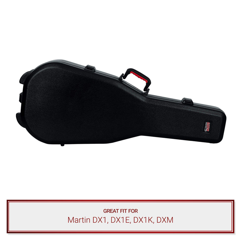 Gator Cases ATA Case fits Martin DX1, DX1E, DX1K, DXM Acoustic Guitars