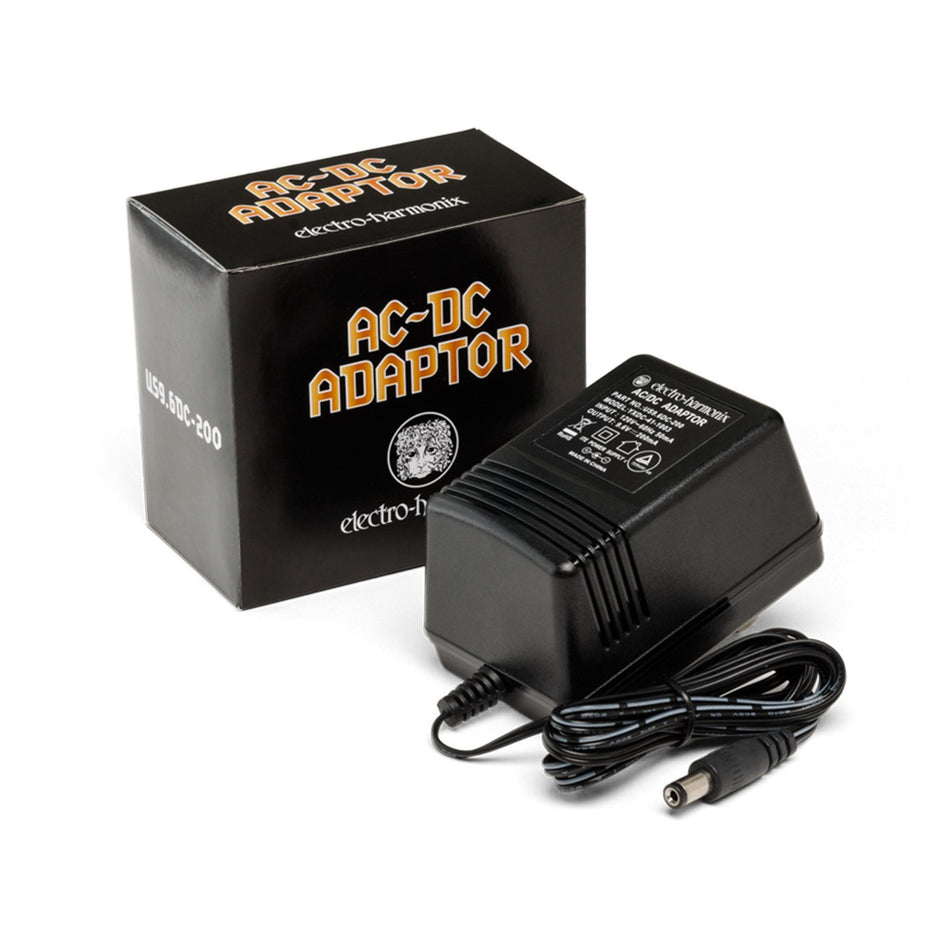 Electro-Harmonix 9.6V Power Supply for MICRO Q-TRON Guitar Effects Pedals