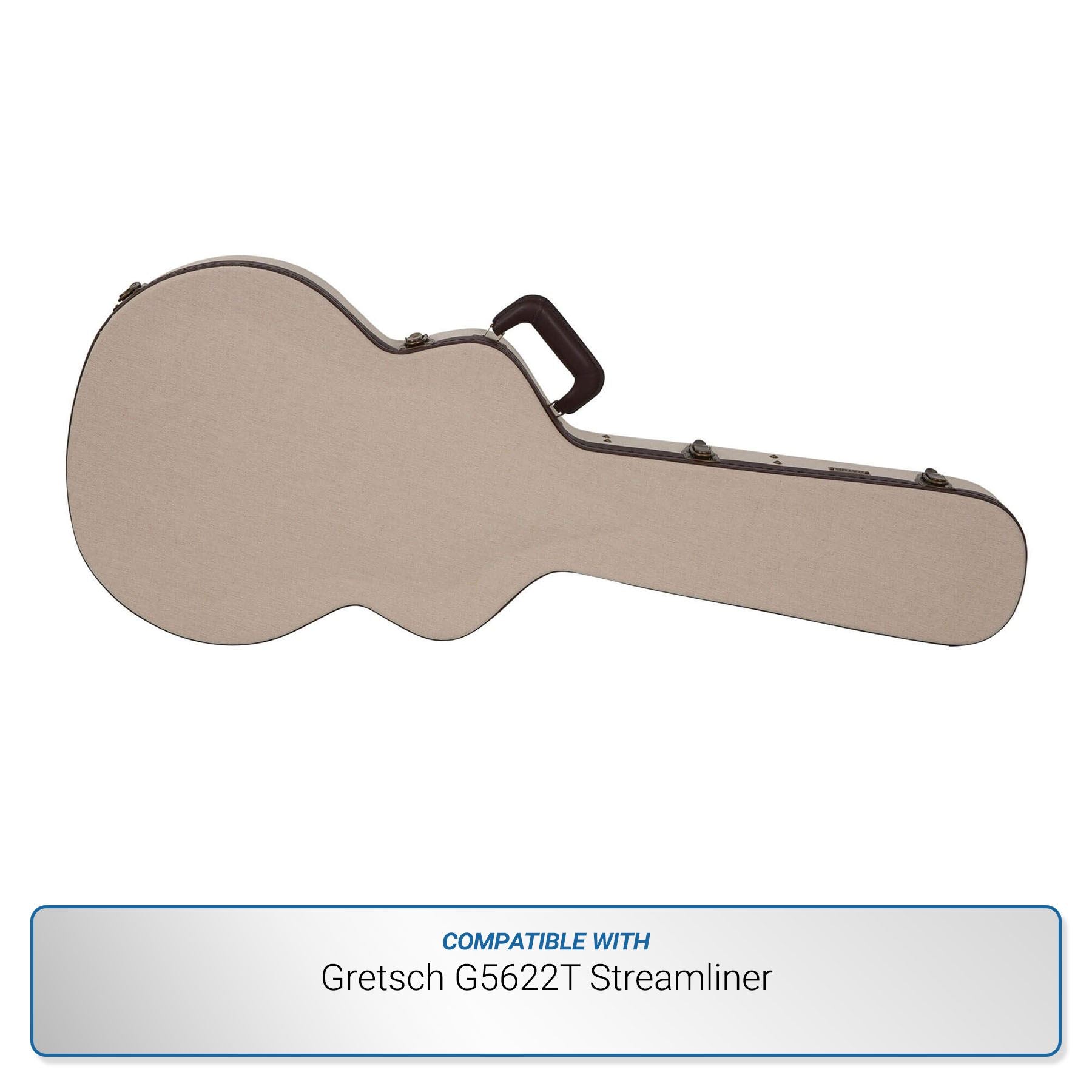 Gator Journeyman Semi Hollow Case fits Gretsch G5622T Streamliner
