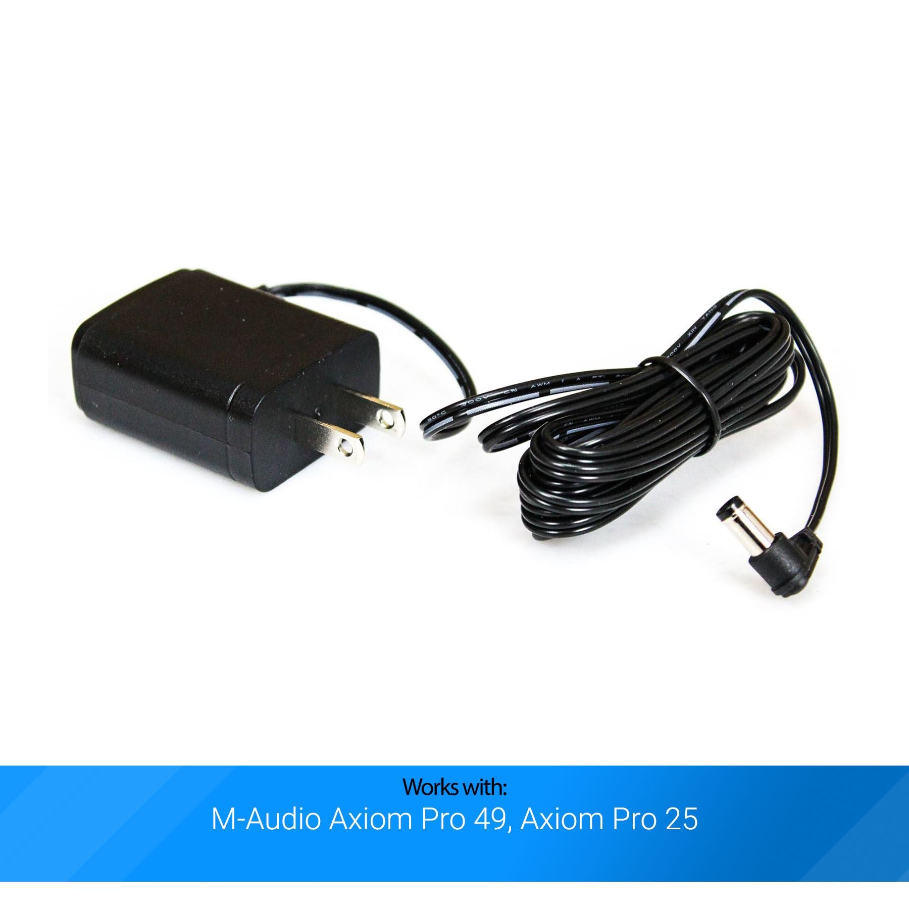 Chargeur Secteur 9V MyVolts Pour Clavier M-Audio Code 61 - Compatible - Prise FR - Protection Surtension