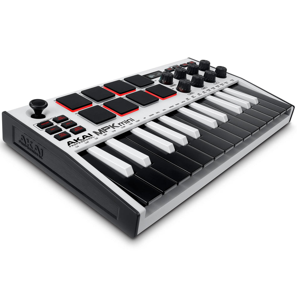 Akai Professional MPK Mini MK3 White SE USB MIDI 25-Key Keyboard Controller