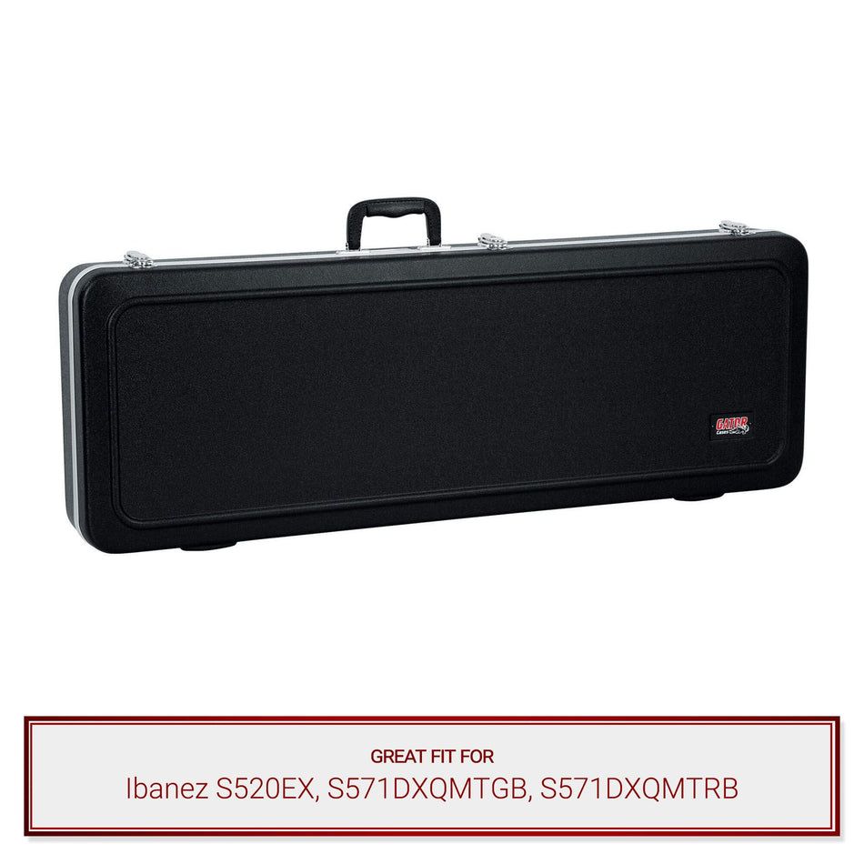 Gator Guitar Case fits Ibanez S520EX, S571DXQMTGB, S571DXQMTRB