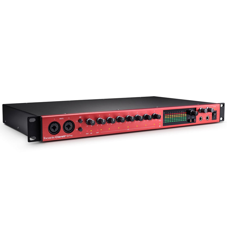 Focusrite Clarett+ 8Pre USB Audio Interface Clarett Plus 8-Pre 8Pre+ Studio Recording Sound Card