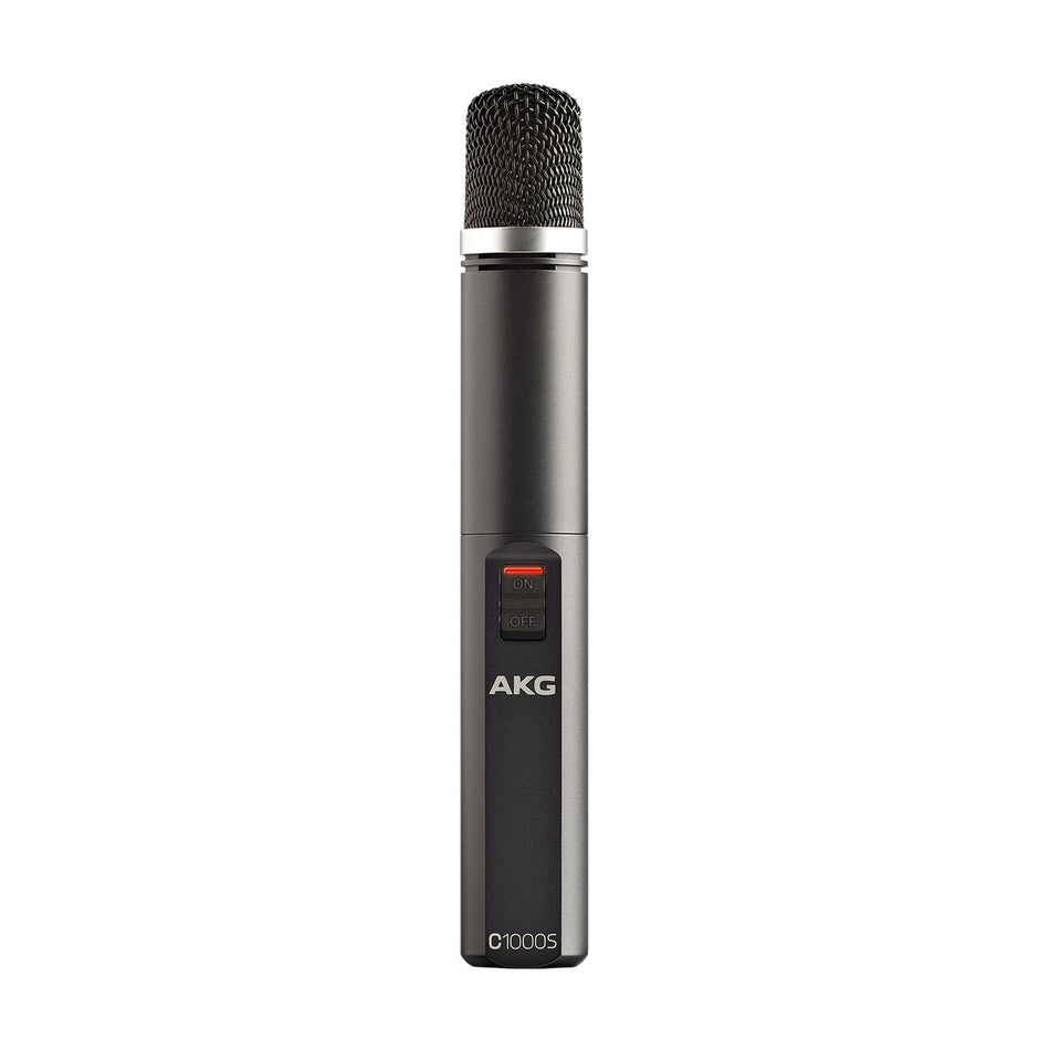 AKG C1000S V4 Small-Diaphragm Studio Condenser Microphone w/ Clip Mic C-1000-S