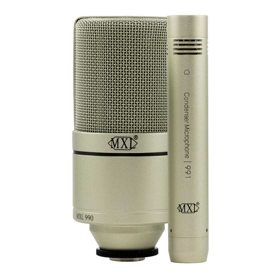 MXL 990/991 Condenser Microphone Recording Package