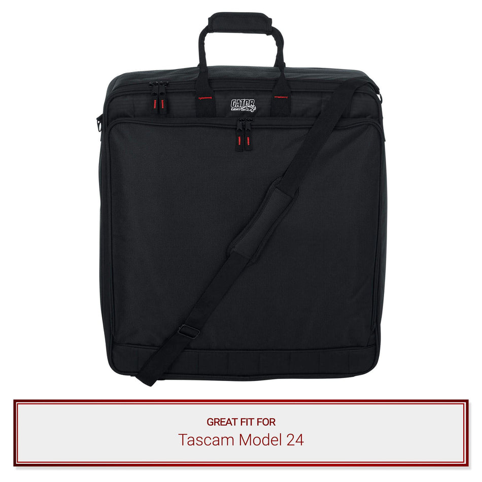 Gator Cases Mixer Bag fits Tascam Model 24 Mixers