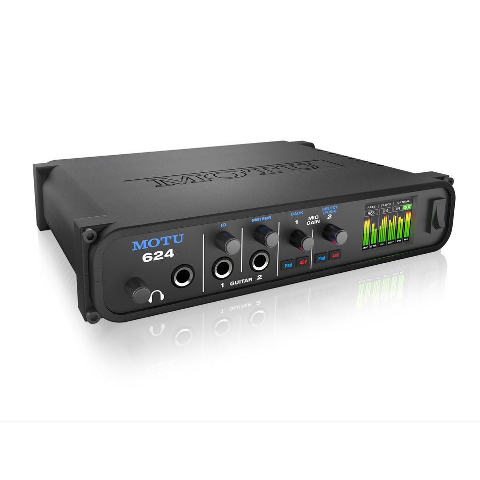 MOTU 624 Thunderbolt/USB3/AVB Ethernet Audio Interface