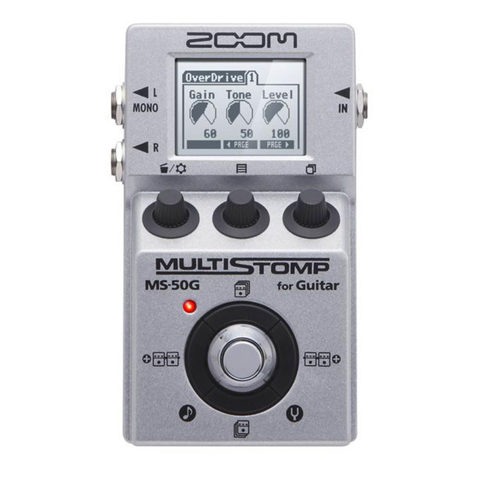 Zoom MS-50G Multistomp Guitar Pedal MS50G Stompbox