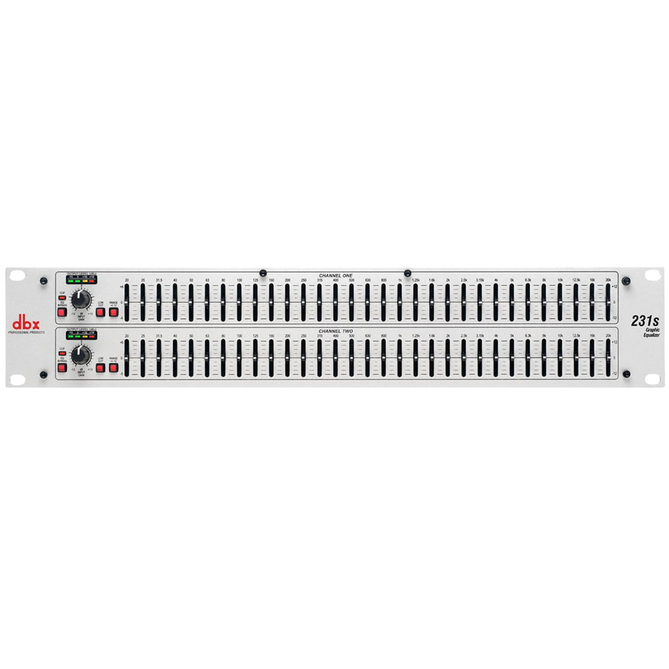 DBX 231S Dual 31-Band Graphic Equalizer EQ Stereo 2-Channel