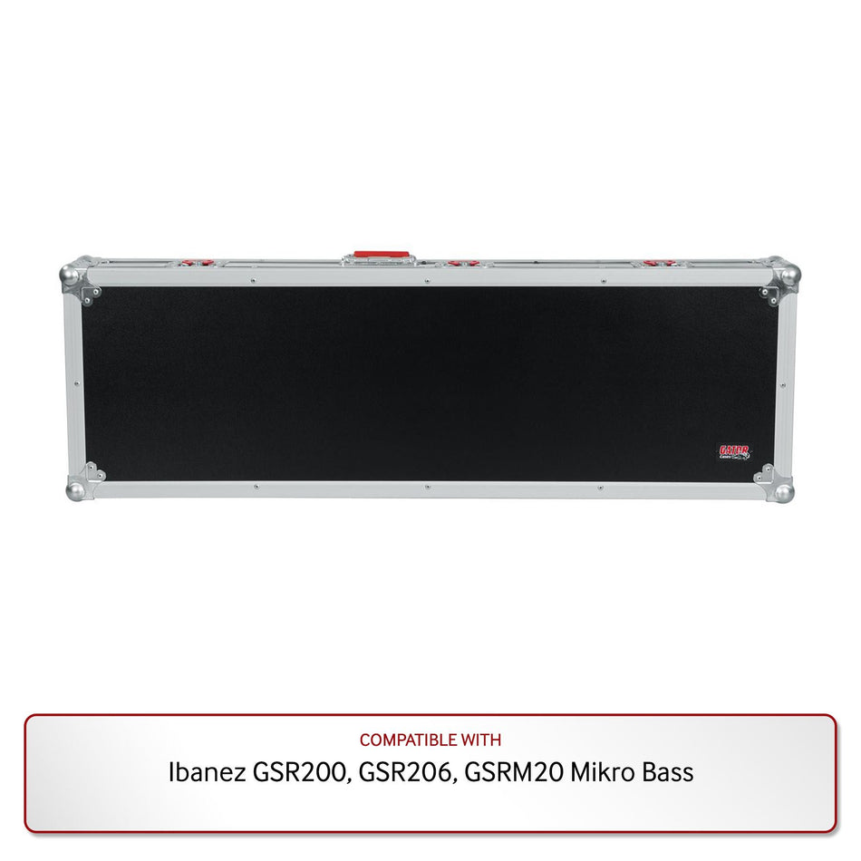 Gator Bass Road Case for Ibanez GSR200, GSR206, GSRM20 Mikro Bass