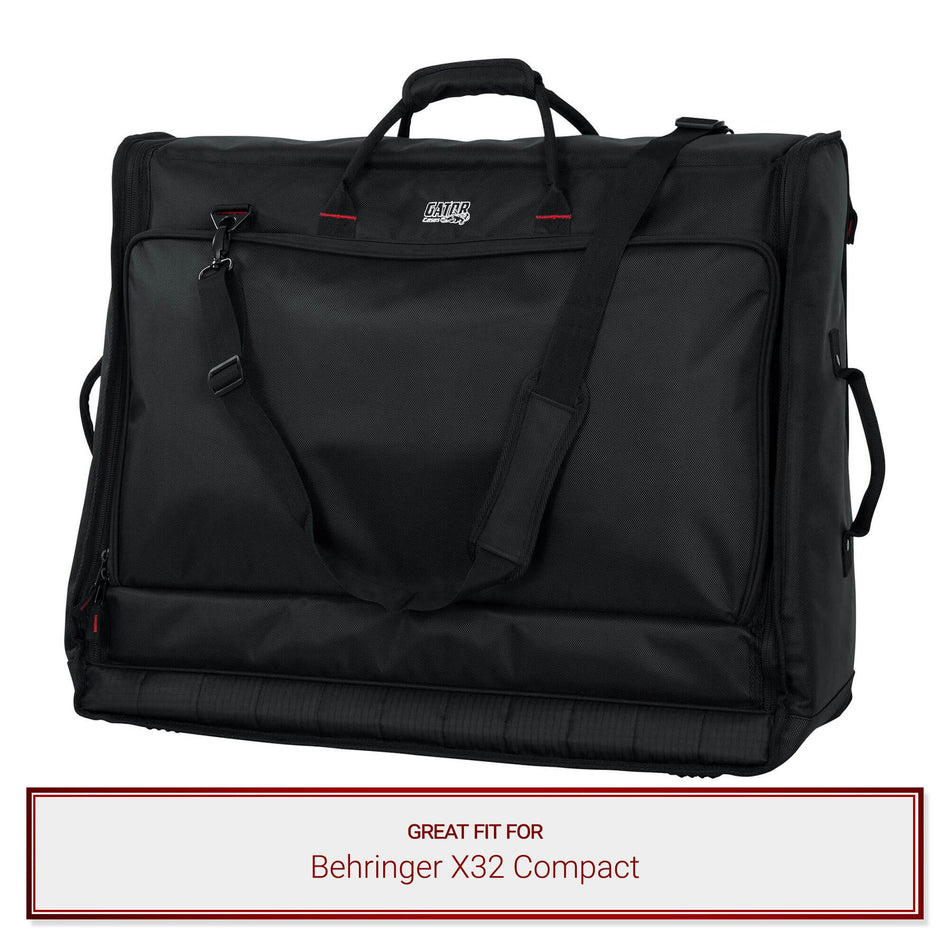 Gator Cases Mixer Bag fits Behringer X32 Compact Mixers