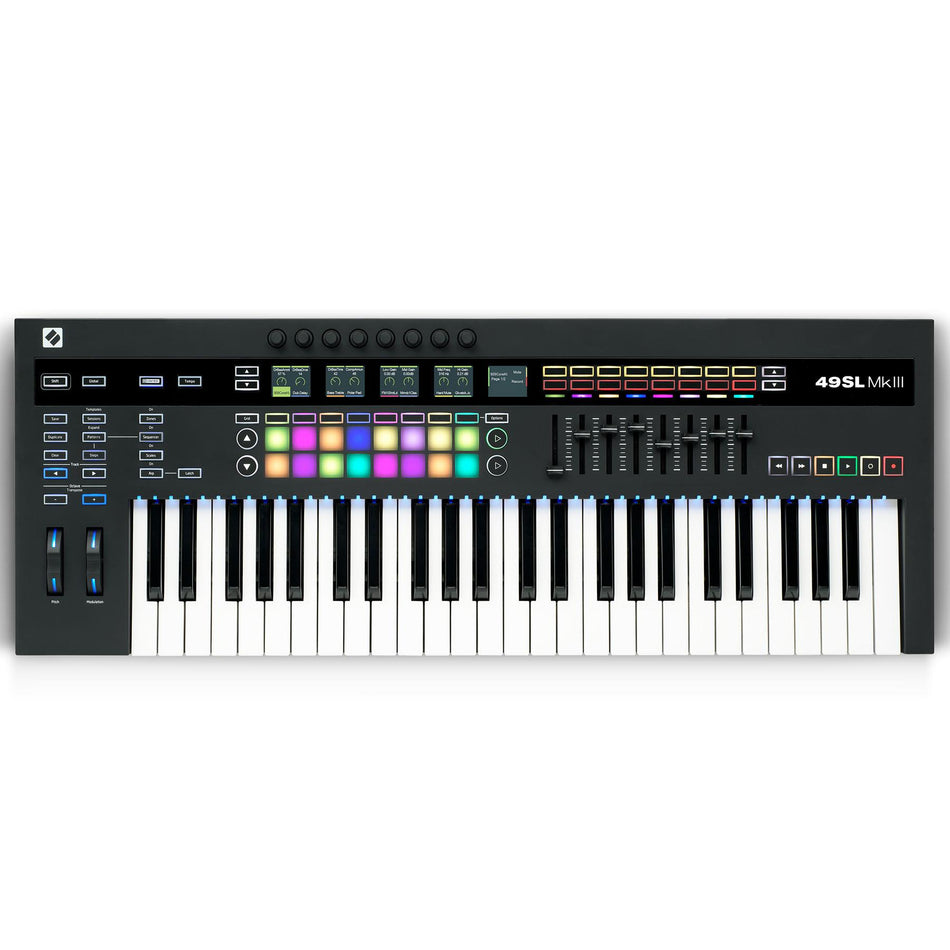 Novation 49SL MKIII 49-Key USB/MIDI Keyboard Controller