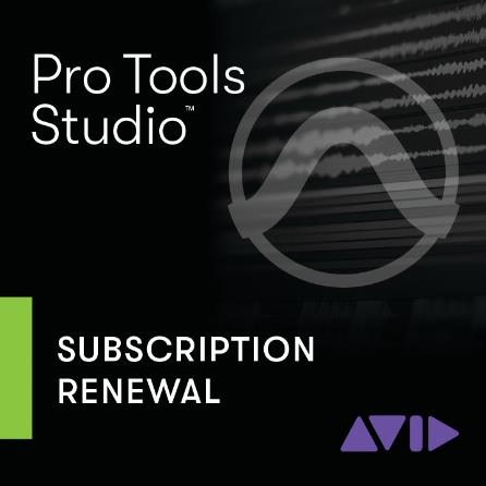 Avid Pro Tools Studio Annual Subscription RENEWAL with Updates + Support - Digital Download