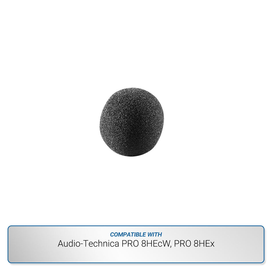 Audio-Technica Windscreen compatible with PRO 8HEcW, PRO 8HEx