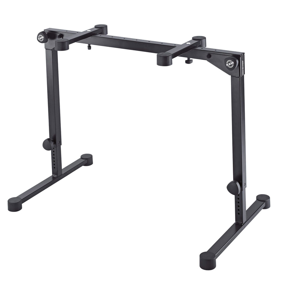 K&M 18820 Black Omega Pro Table-style Keyboard Stand with Folding Legs