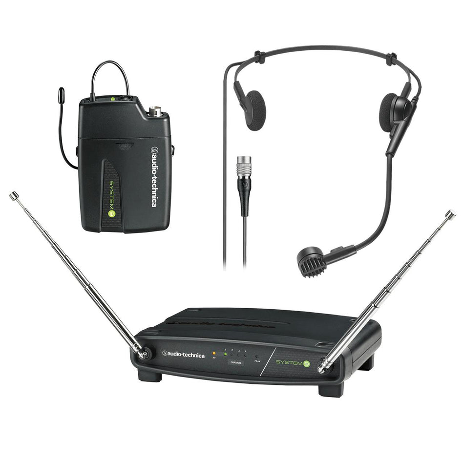 Audio-Technica ATW-901a/H VHF Headset Microphone Wireless System